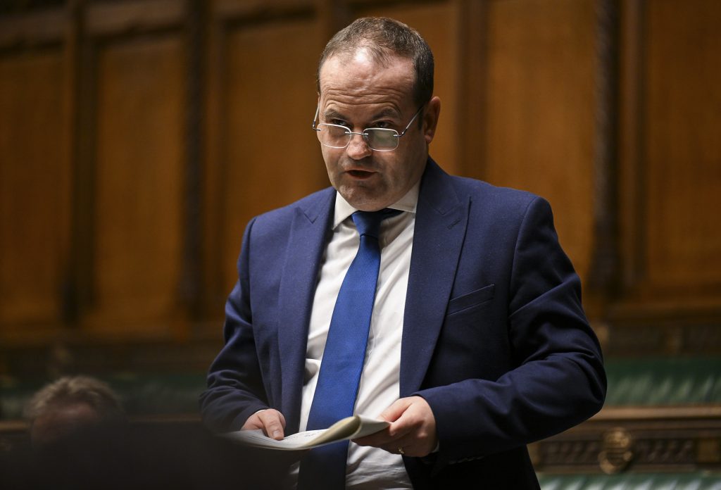 Douglas McAllister MP for West Dunbartonshire ( Labour)