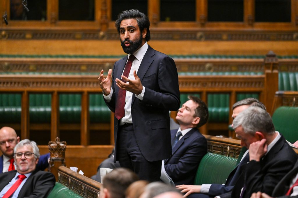 Dr Jeevun Sandher MP for Loughborough (Labour)