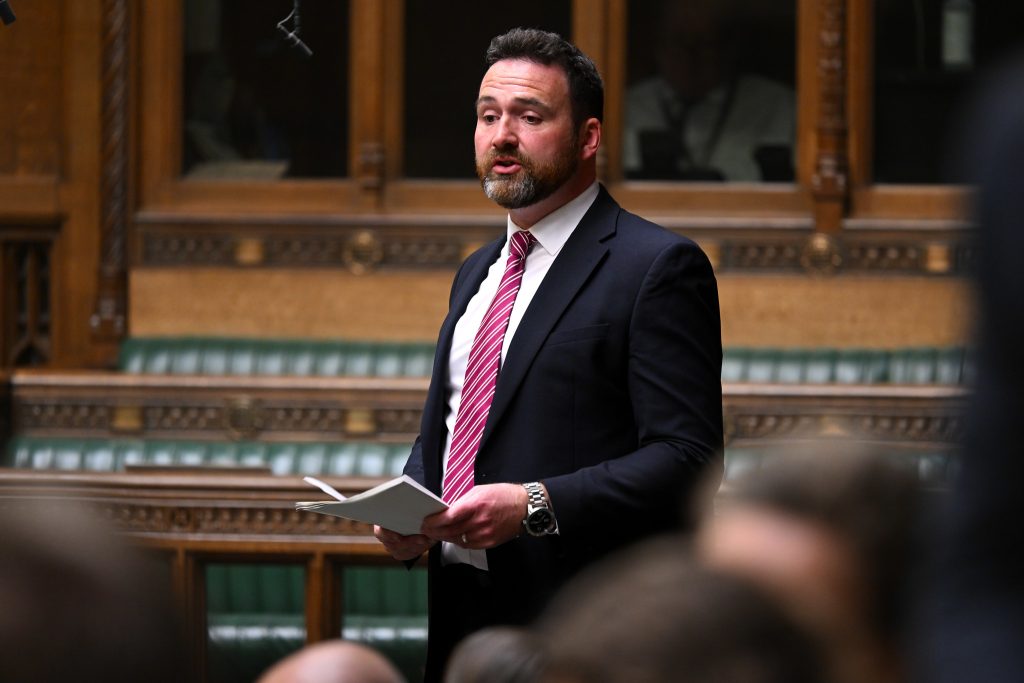 Gregor Poynton MP for Livingston (Labour)