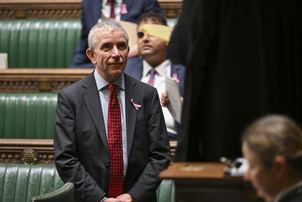 John Grady MP for Glasgow East (Labour)