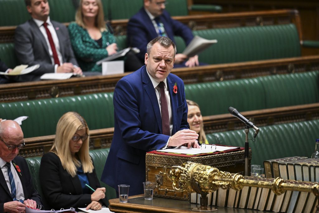 Nick Thomas-Symonds MP, The Paymaster General and Minister for the Cabinet Office (Torfaen, Labour)