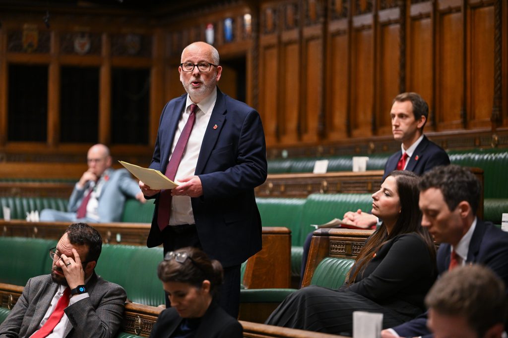 Steve Yemm MP for Mansfield (Labour)