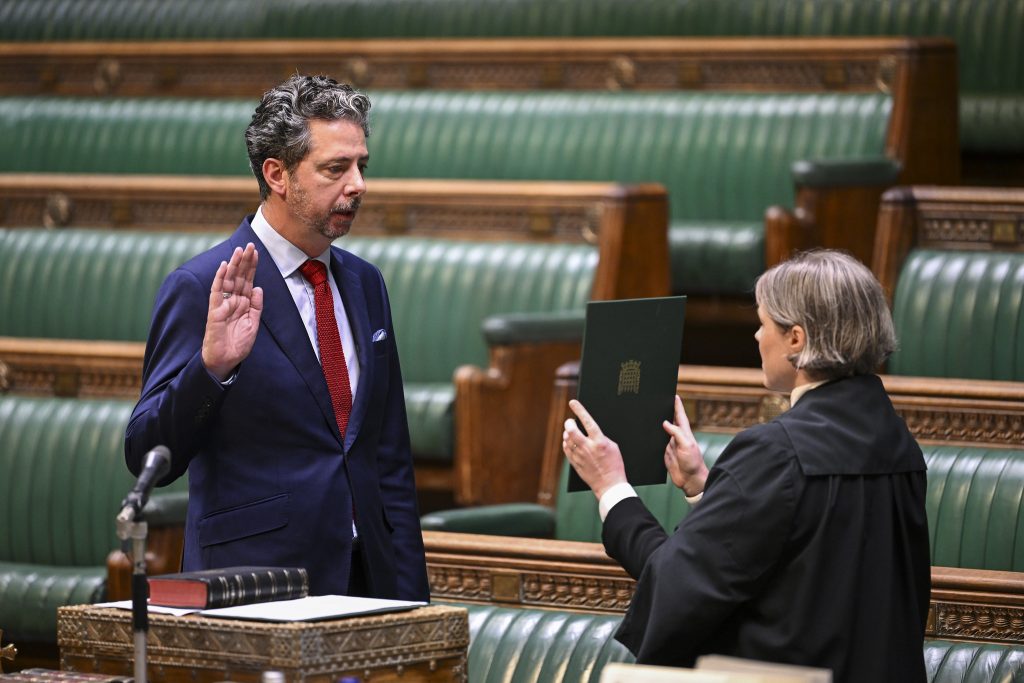 Torcuil Crichton MP for Na h-Eileanan an Iar (Labour)