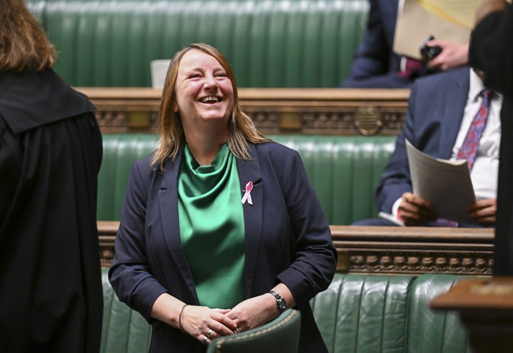 Tracy Gilbert MP for Edinburgh North and Leith (Labour)