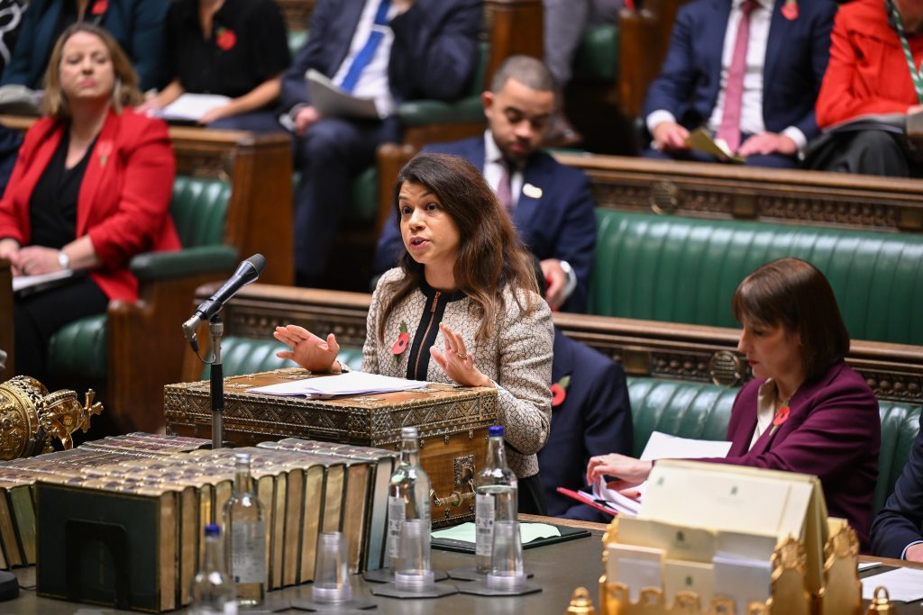 Tulip Siddiq MP, (Hampstead and Highgate, Labour)